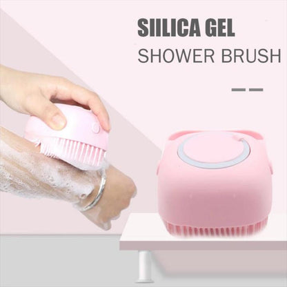 3 in 1 Silicone Bath & Skincare Set Shower Brush Back Scrubber & Face Cleansing Brush Bundle
