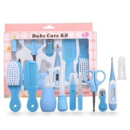 Baby Care Kit 8 Piece Baby Grooming & Manicure Set Newborn Nail Care Travel Case