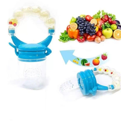 Baby Fruit Feeder Pacifier Silicone Fresh Fruit & Vegetable Feeding Teether for Infants