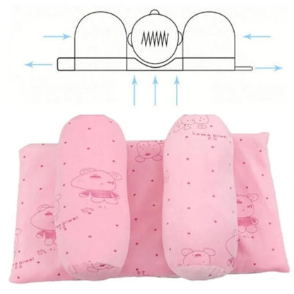 Infant Head Shaping Pillow Soft Newborn Baby Support Pillow for Comfortable Sleeping