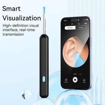 Smart Ear Cleaner with Camera & LED Light Wireless Ear Wax Removal Tool USB Rechargeable